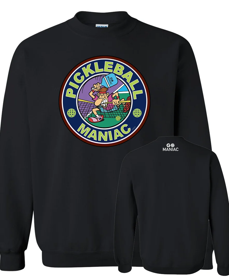 Go Maniac Crewneck Sweatshirt – Classic Fleece Pullover